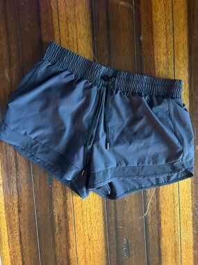 CRZ YOGA Women's Athletic Shorts in Dark Grey